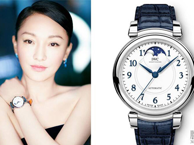 周迅代言万国表，不忘初心，由心而动